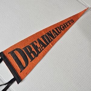 Lakeland Florida High School Pennant DREADNAUGHTS Vintage 1920's 30's ?? L👀K 🚢